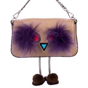 Fendi “Monster” Micro Hypnoteyes crossbody bag